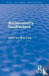 Riesemann, Oskar von - Rachmaninoff's Recollections