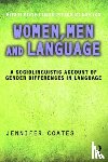 Coates, Jennifer (University of Roehampton - Women, Men and Language
