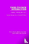 Duncan, Starkey, Fiske, Donald W. - Face-to-Face Interaction
