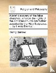 Barrow, Henry - A brief discovery of the false churches