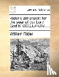 Rider, William - Rider's Almanack