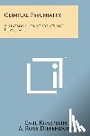 Kraepelin, Emil - Clinical Psychiatry: A Textbook for Students and Physicians