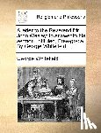 Whitefield, George - A Letter to the Reverend Mr. John Wesley