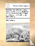 Cheny, John - An historical list of all horse-matches run, and of all plates and prizes run for in England and Wales ... in 1729. ... By John Cheny.