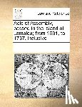 Multiple Contributors - Acts of Assembly, Passed in the Island of Jamaica; From 1681, to 1737, Inclusive.
