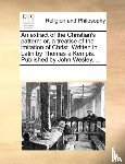 Multiple Contributors - An Extract of the Christian's Pattern