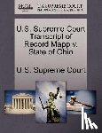 U. S. Supreme Court - U.S. Supreme Court Transcript of Record Mapp V. State of Ohio