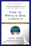 Detz, Joan - How to Write & Give a Speech