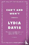 Davis, Lydia - Can't and Won't