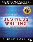 Davidson, Wilma - Business Writing
