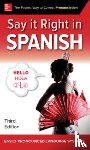 EPLS, NA - Say It Right in Spanish, Third Edition