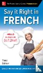 EPLS, NA - Say It Right in French, Third Edition