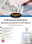 Moises Pena-Levano, Luis - Schaum's Outline of Mathematical Methods for Business, Economics and Finance, Second Edition