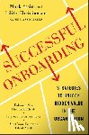 Stein, Mark - Successful Onboarding (Pb)