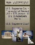 U. S. Supreme Court - U.S. Supreme Court Transcript of Record U S V. D'Auterive