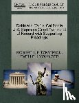 Fitzpatrick, Robert L, Younger, Evelle J - Robinson (W.) V. California U.S. Supreme Court Transcript of Record with Supporting Pleadings