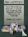 Cook, Bobby Lee - David Clifford Money, Petitioner, V. Georgia. U.S. Supreme Court Transcript of Record with Supporting Pleadings