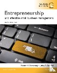 Scarborough, Norman, Cornwall, Jeffrey - Entrepreneurship and Effective Small Business Management, Global Edition