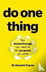 Evans, Geraint - Do One Thing