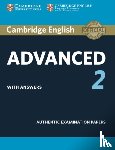 Cambridge University Press - Cambridge English Advanced 2 Student's Book with answers
