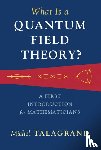 Talagrand, Michel - What Is a Quantum Field Theory?