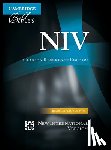  - NIV Clarion Reference Bible, Black Calf Split Leather, NI484:X