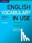 McCarthy, Michael, O'Dell, Felicity - English Vocabulary in Use: Advanced Book with Answers