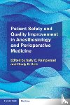  - Patient Safety and Quality Improvement in Anesthesiology and Perioperative Medicine