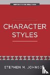 Johnson, Stephen M. - Character Styles