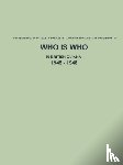 Brewster, Erwin - Who is Who in British Guiana - 1945 - 1948