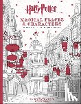 Scholastic - Harry Potter Magical Places & Characters Poster Coloring Book