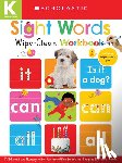 Scholastic - Sight Words: Scholastic Early Learners (Wipe-Clean Workbook)