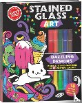 Klutz Press - Stained Glass Art: Dazzling Designs (Klutz Activity Book)