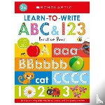 Scholastic - Learn to Write ABC & 123: Scholastic Early Learners (Workbook)