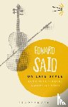 Said, Edward - On Late Style