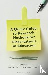  - A Quick Guide to Research Methods for Dissertations in Education