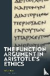 Jirsa, Jakub (Charles University - The Function Argument in Aristotle's Ethics
