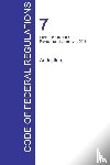 Office of the Federal Register (Cfr) - CFR 7, Parts 1950 to 1999, Agriculture, January 01, 2016 (Volume 14 of 15)
