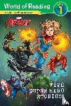 Marvel Press Book Group - World of Reading: Five Super Hero Stories!