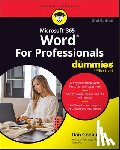 Gookin, Dan - Microsoft 365 Word For Professionals For Dummies