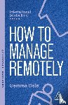 Dale, Gemma - How to Manage Remotely