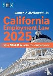 McDonald, Jr. J.D. - California Employment Law 2025
