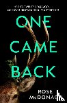 McDonagh, Rose - One Came Back