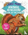 Woodroffe, David - Woodroffe, D: Large Print Animal Kingdom Color by Numbers