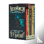 Lovecraft, H. P., Howard, Robert Ervin, Machen, Arthur - BOXED-NECRONOMICON 5V