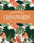 Saunders, Eric - Large Print Crosswords