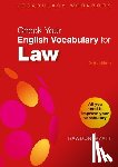 Wyatt, Rawdon - Check Your English Vocabulary for Law