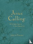 Young, Sarah - Jesus Calling, Large Text Teal Leathersoft, with Full Scriptures