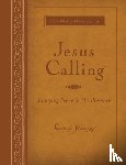 Young, Sarah - Jesus Calling, Large Text Brown Leathersoft, with Full Scriptures