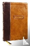 Thomas Nelson - KJV Holy Bible with Apocrypha and 73,000 Center-Column Cross References, Brown Leathersoft, Red Letter, Comfort Print: King James Version